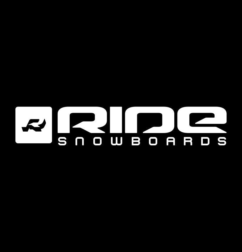 Ride Snowboards decal, ski snowboard decal, car decal sticker