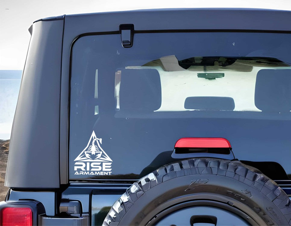 Rise Armament decal, firearm decal, car decal sticker