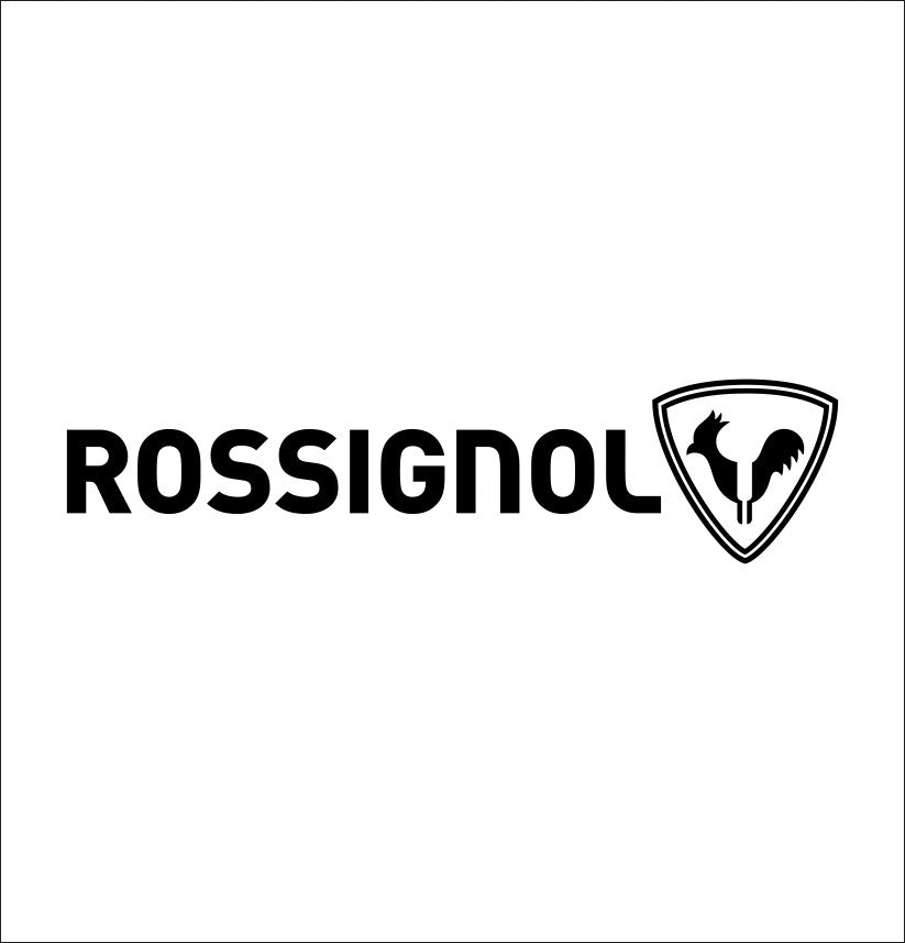 Rossignol decal, ski snowboard decal, car decal sticker