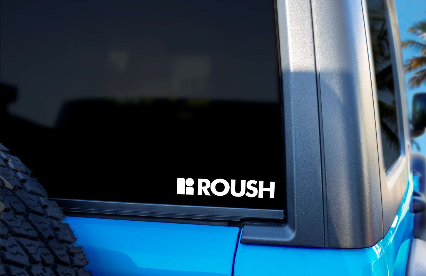 Roush decal, sticker