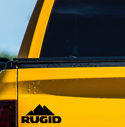rugid decal, sticker, hunting fishing decal, car sticker