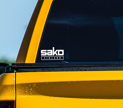 Sako Finland decal, sticker, firearm decal