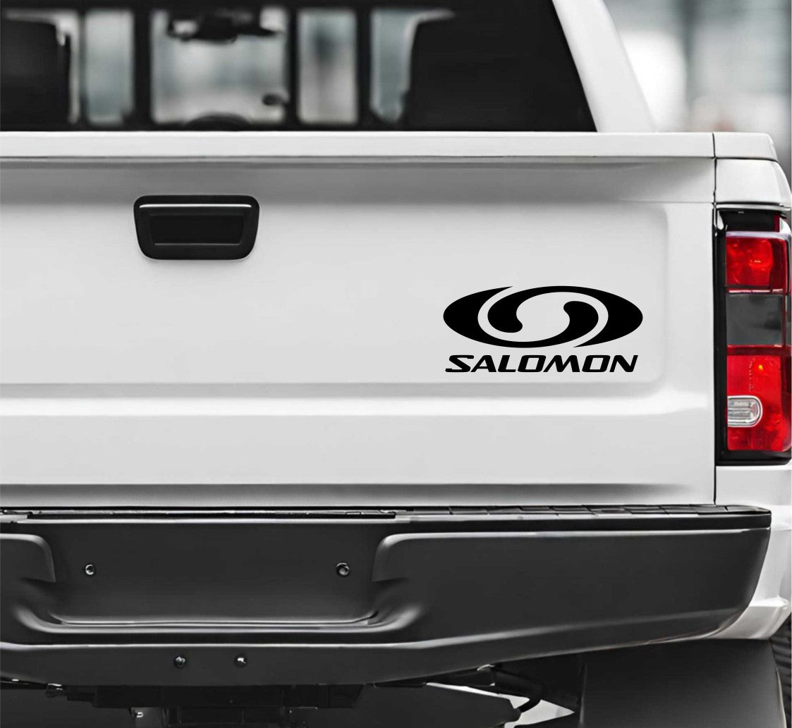 salomon decal, ski decal, car decal sticker