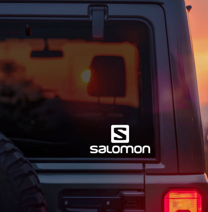 salomon decal, car decal sticker
