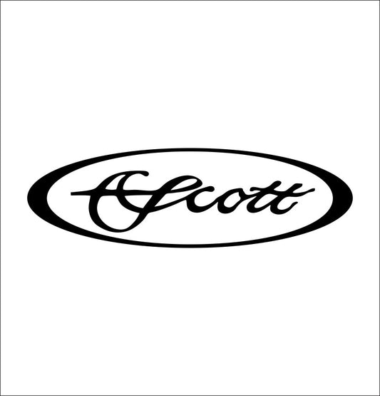 scott rods decal, sticker, hunting fishing decal, car sticker