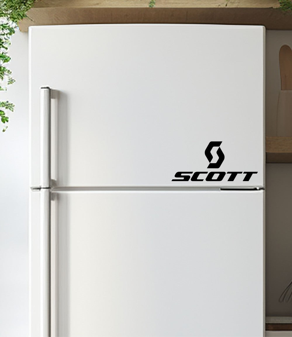 Scott Sports decal, ski snowboard decal, car decal sticker