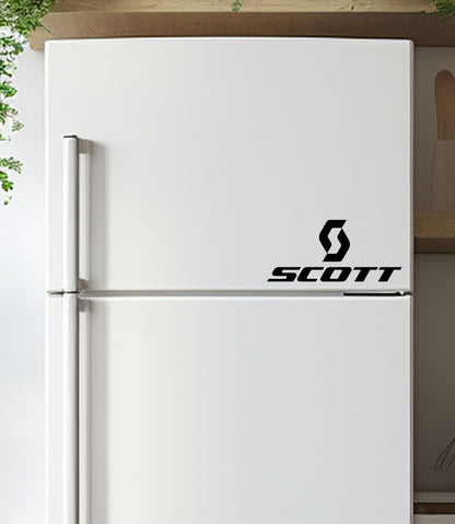 Scott Sports decal, ski snowboard decal, car decal sticker