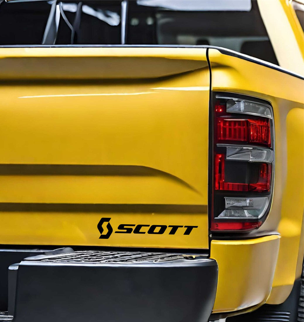 Scott Sports decal, ski snowboard decal, car decal sticker