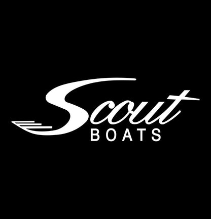 scout boats decal, sticker, hunting fishing decal, car sticker