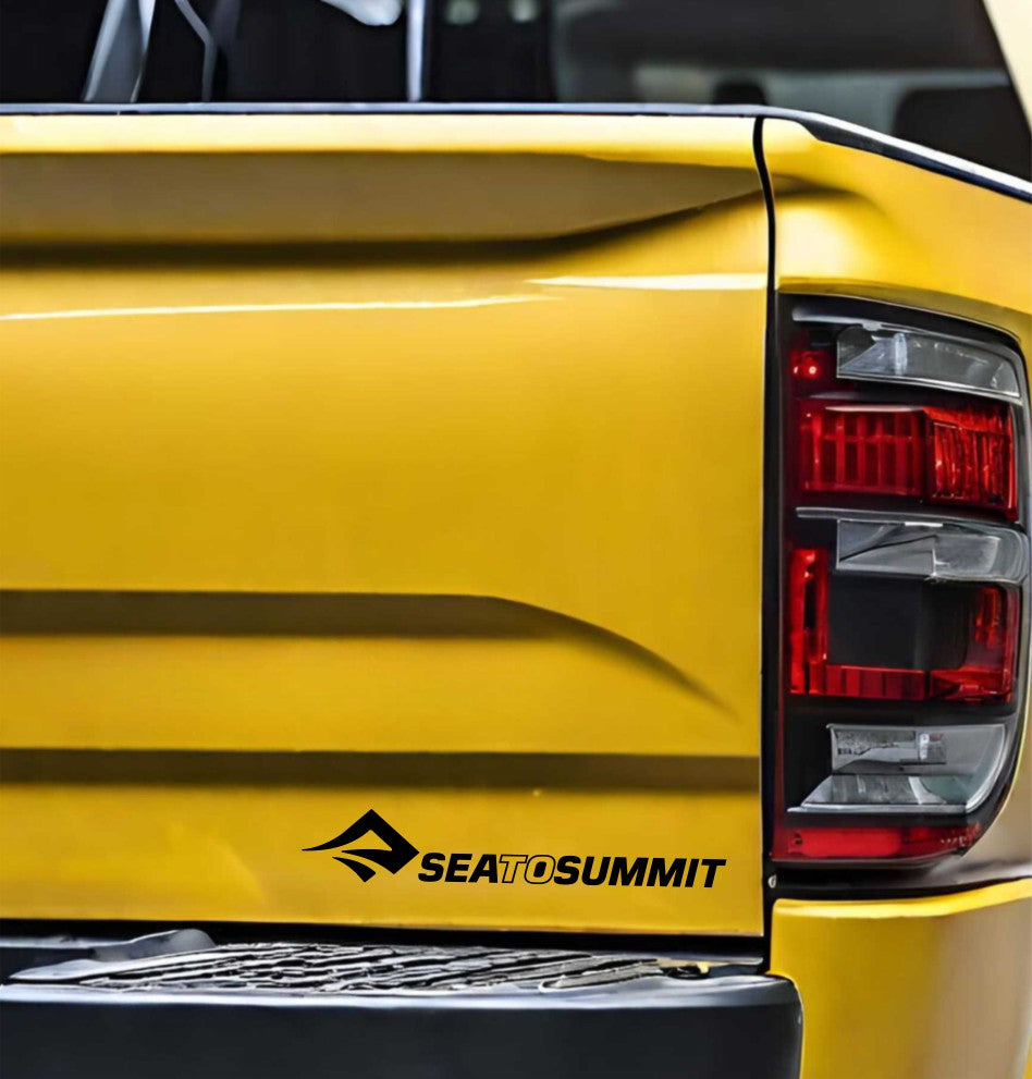 sea to summit decal, sticker, hunting fishing decal, car sticker