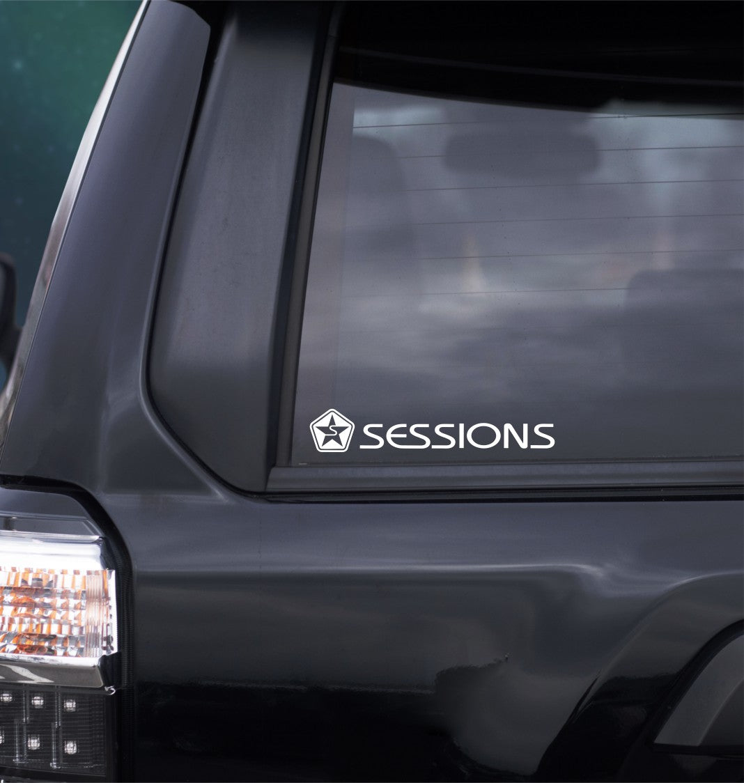 Sessions MFG decal, sticker, ski snowboard decal