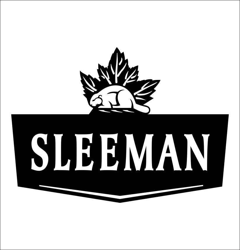 Sleeman Beer decal, sticker, beer decal