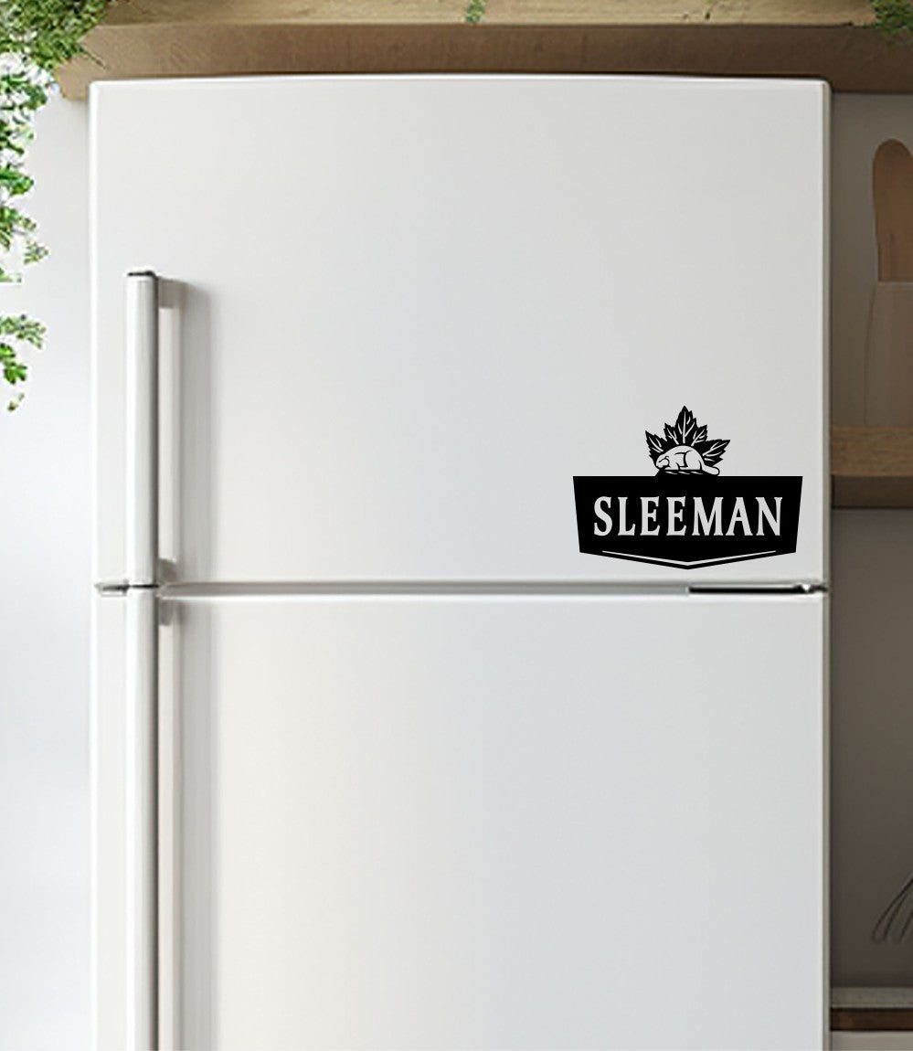 Sleeman Beer decal, sticker, beer decal
