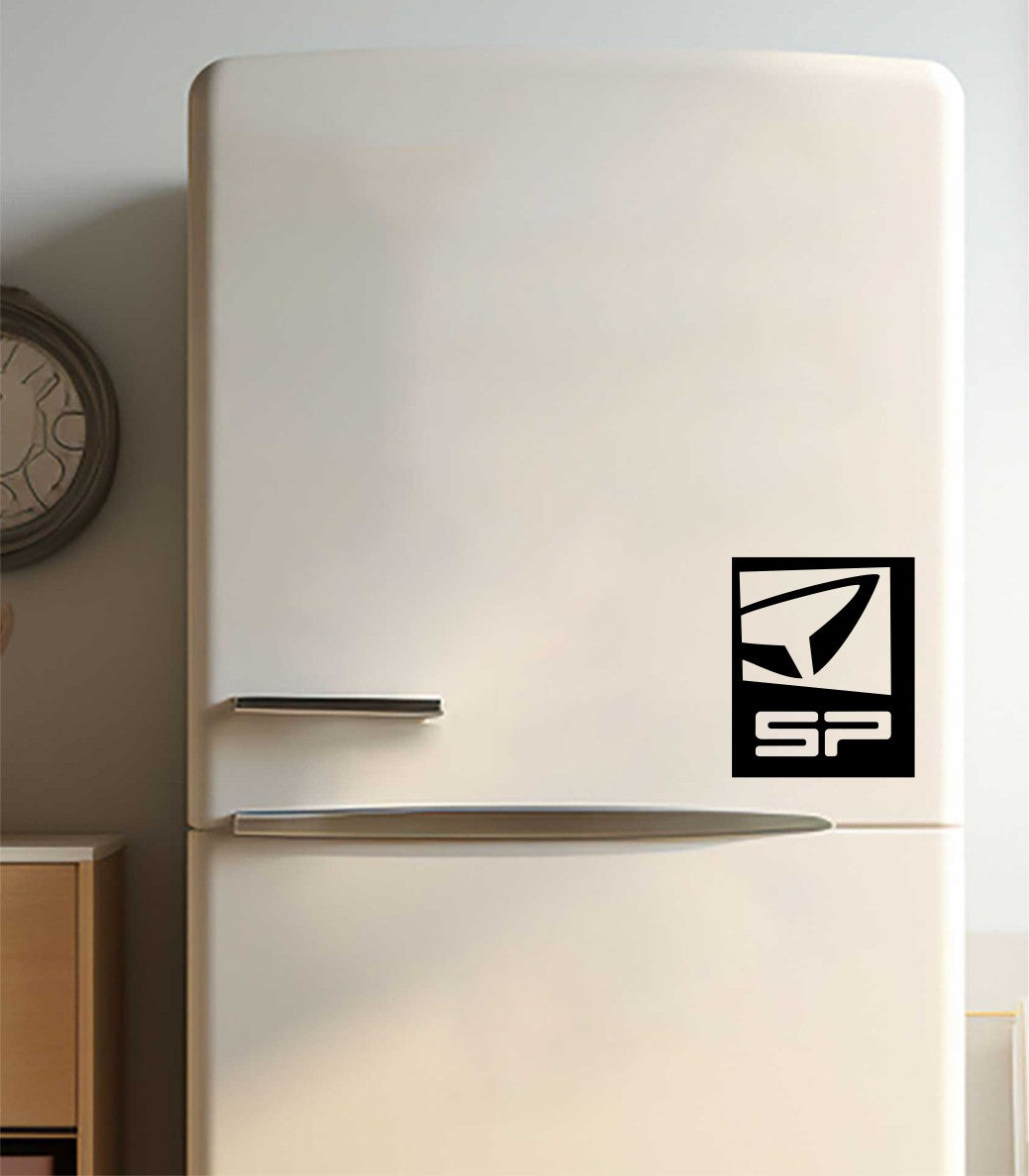 SP Bindings decal, sticker, ski snowboard decal
