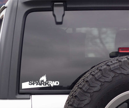 Spark R&D decal, sticker, ski snowboard decal