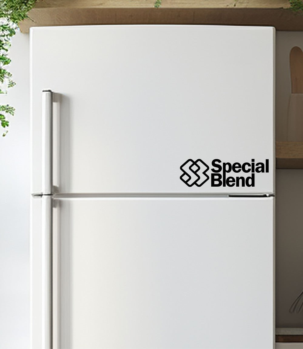 special blend decal, ski snowboard decal, car decal sticker