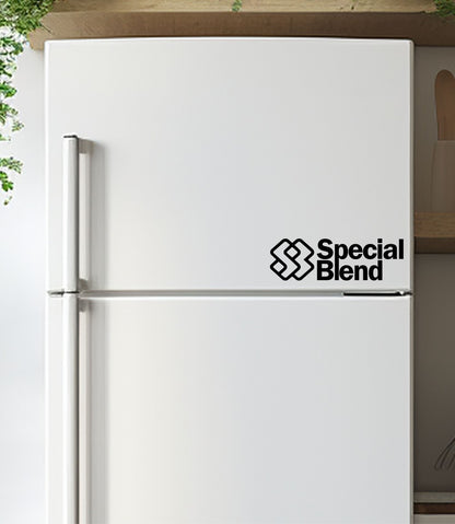 special blend decal, ski snowboard decal, car decal sticker