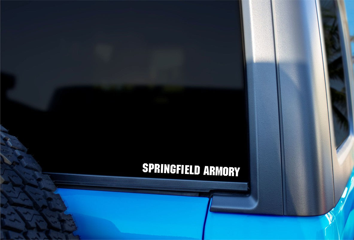 Springfield Armory decal, sticker, firearm decal