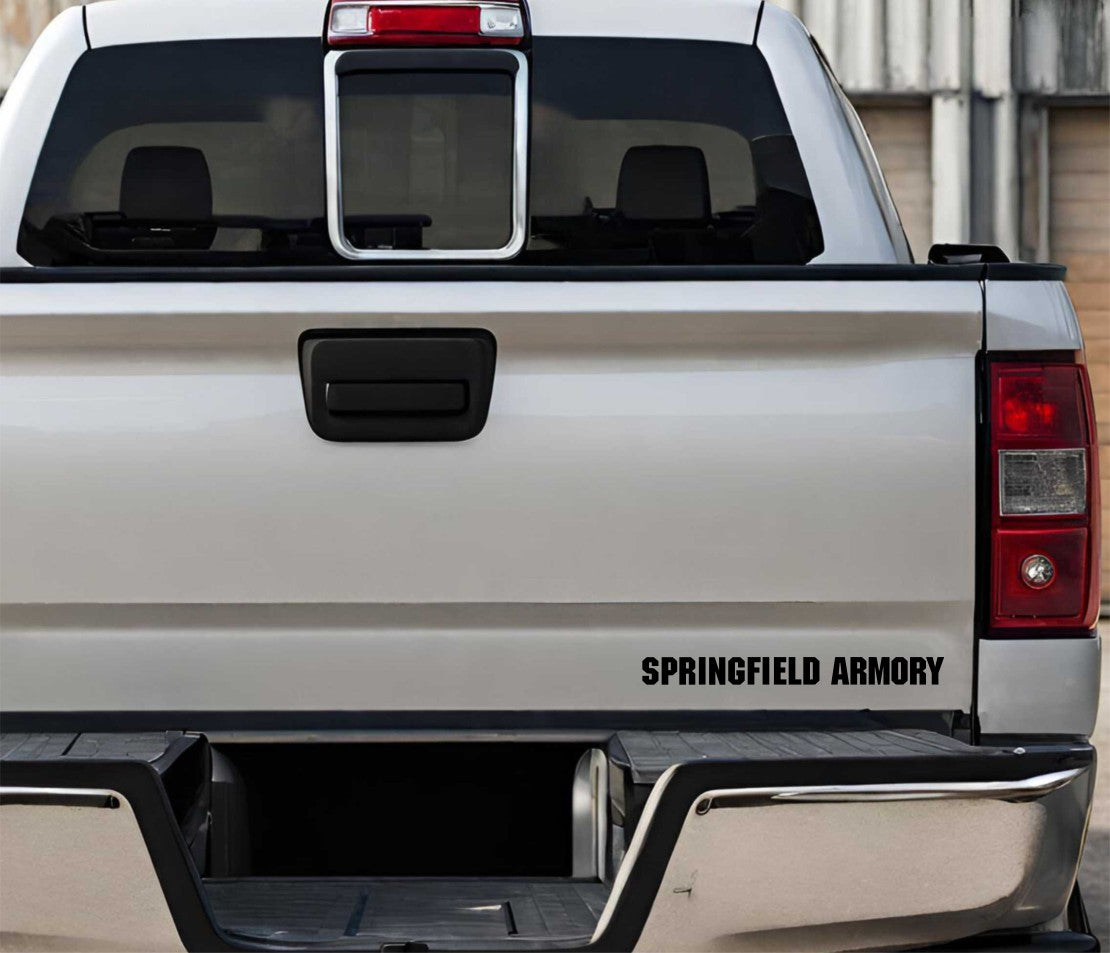 Springfield Armory decal, sticker, firearm decal