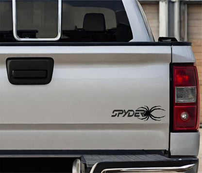 Spyder Gear decal, ski snowboard decal, car decal sticker b