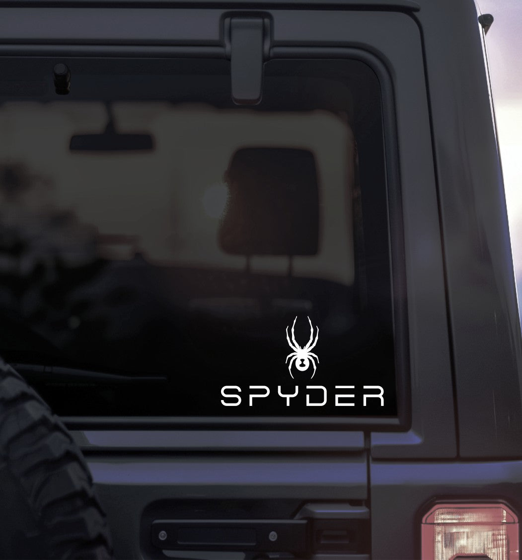 Spyder Gear decal, sticker, shi decal c