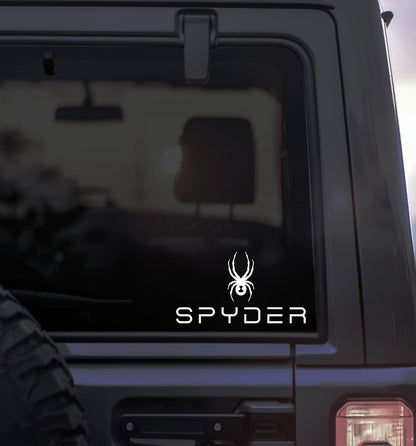 Spyder Gear decal, sticker, shi decal c