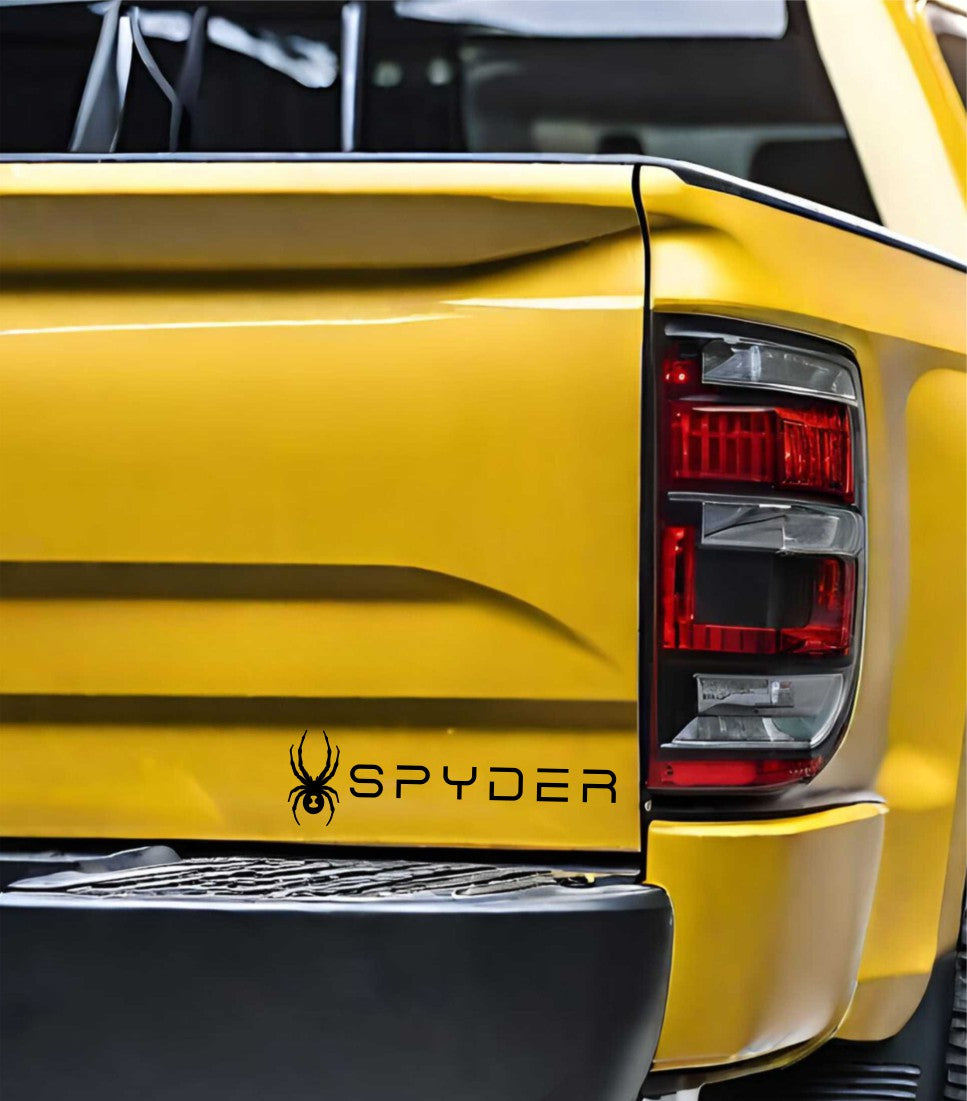 Spyder Gear decal, ski snowboard decal, car decal sticker