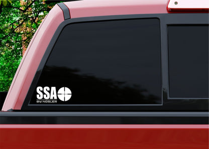 SSA by Nosler decal, firearm decal, car decal sticker