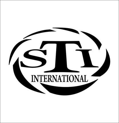 STI International decal, sticker, firearm decal