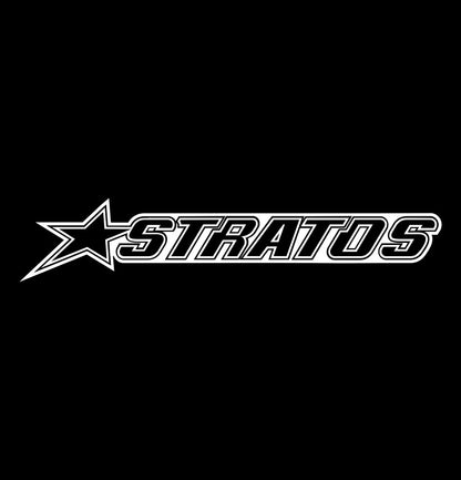 stratos boats decal, sticker, hunting fishing decal, car sticker