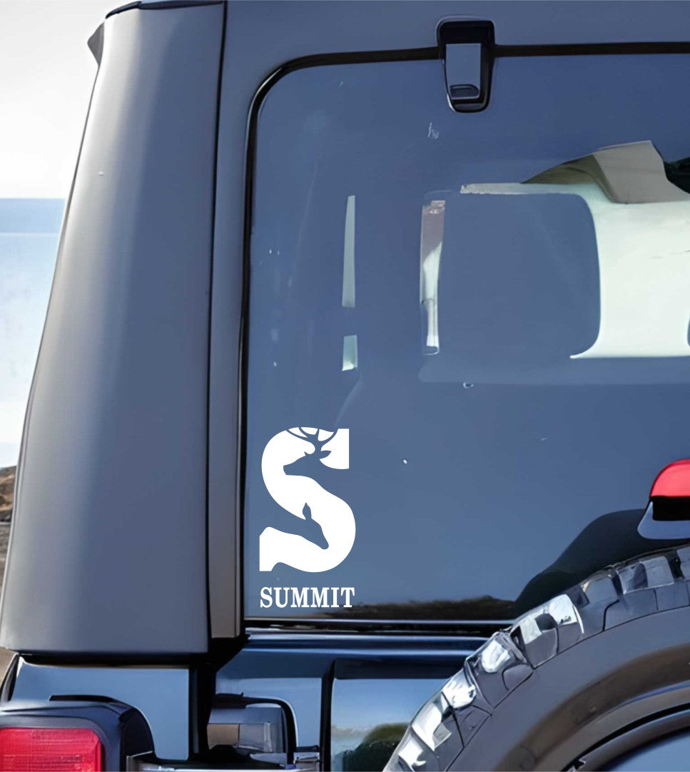 summit stands decal, sticker, hunting fishing decal, car sticker