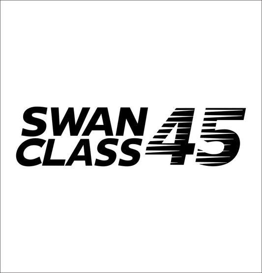 Swan Class 45 decal