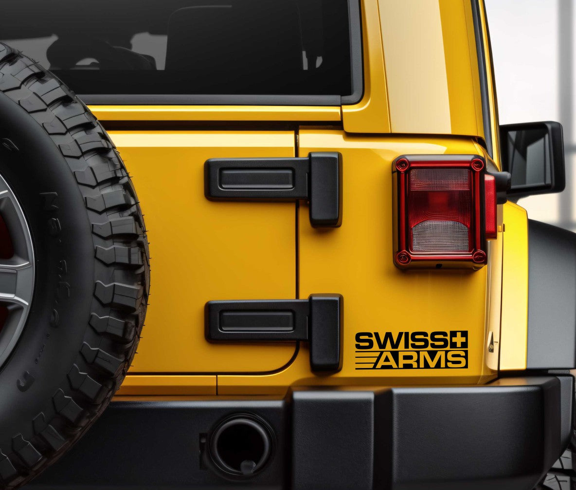 Swiss Arms decal, sticker, firearm decal