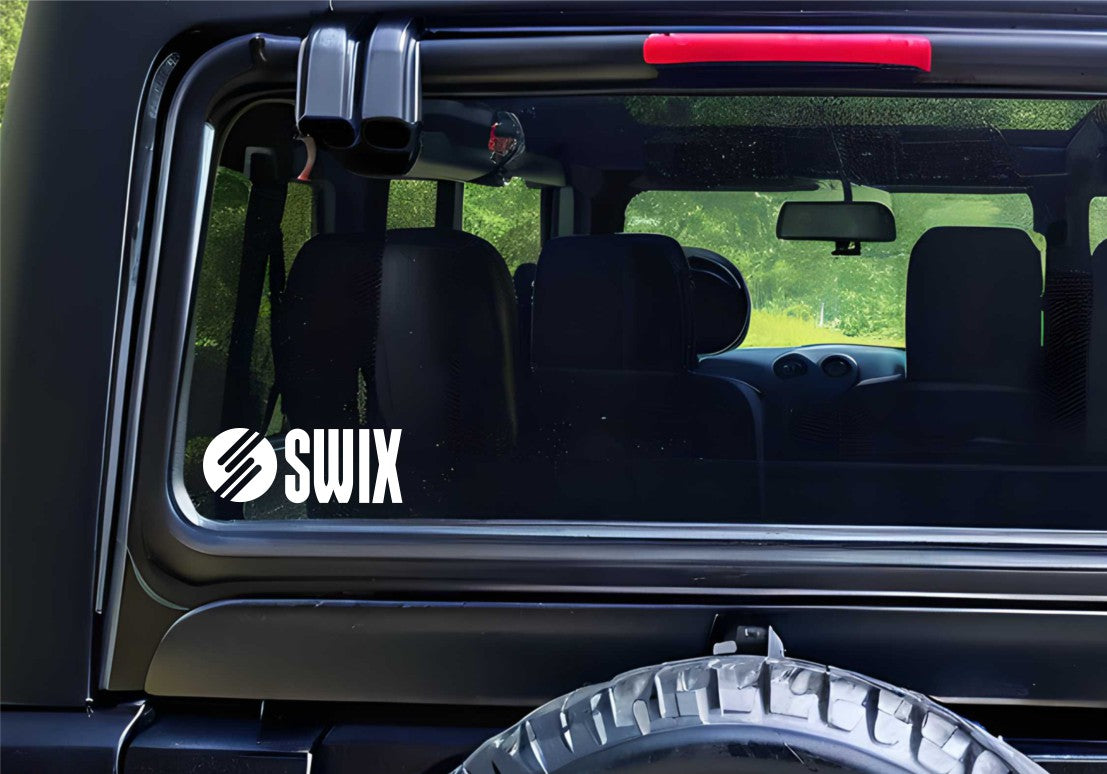 Swix Wax decal, ski snowboard decal, car decal sticker