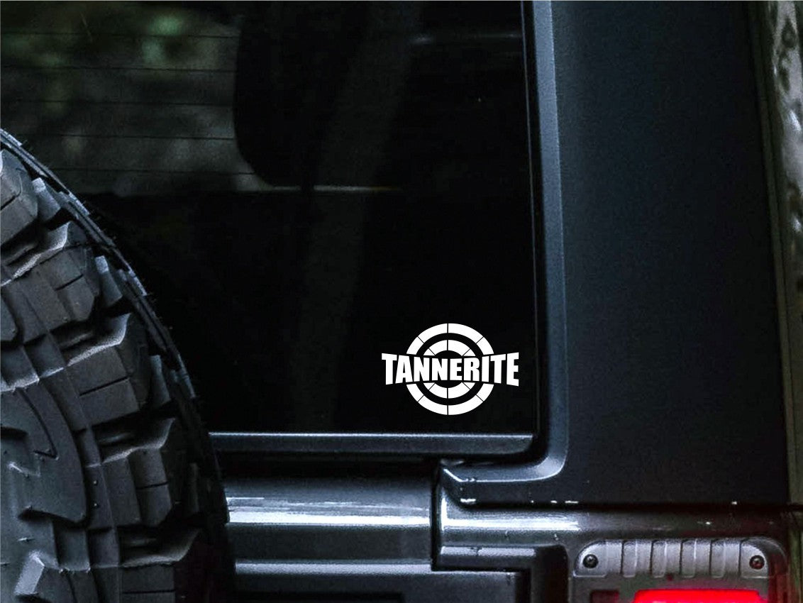 Tannerite decal, firearm decal, car decal sticker