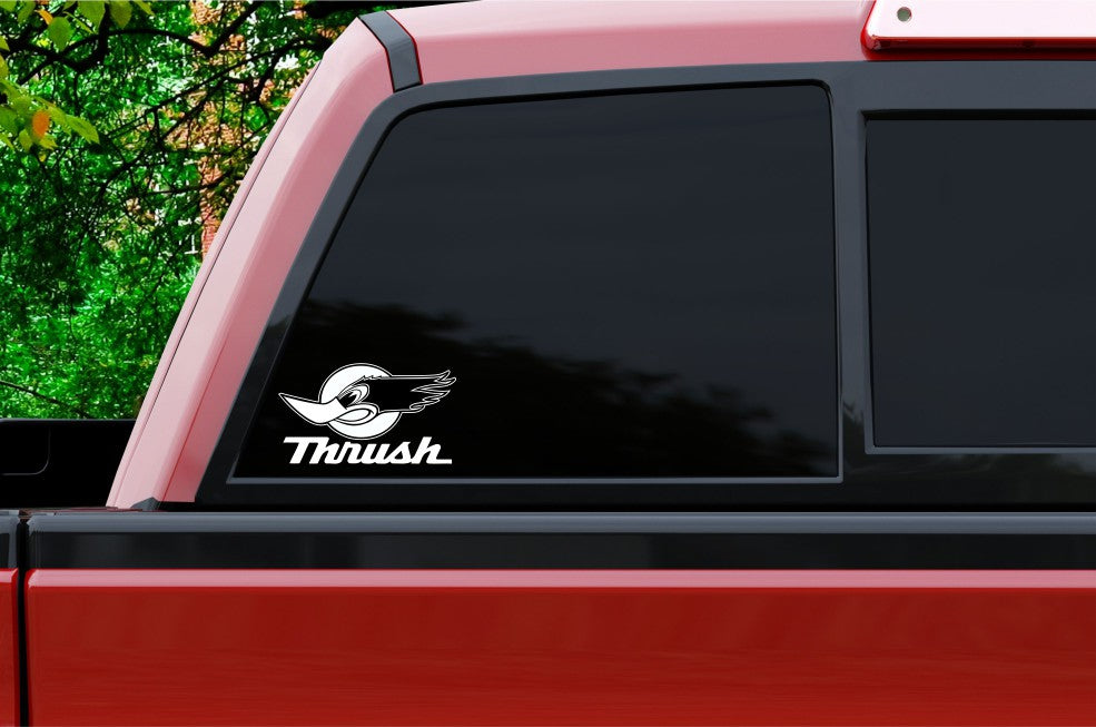 Thrush Exhaust decal, sticker