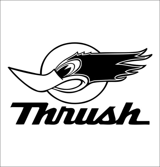 Thrush Exhaust decal, sticker