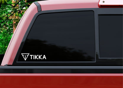 tikka decal, sticker, firearm decal