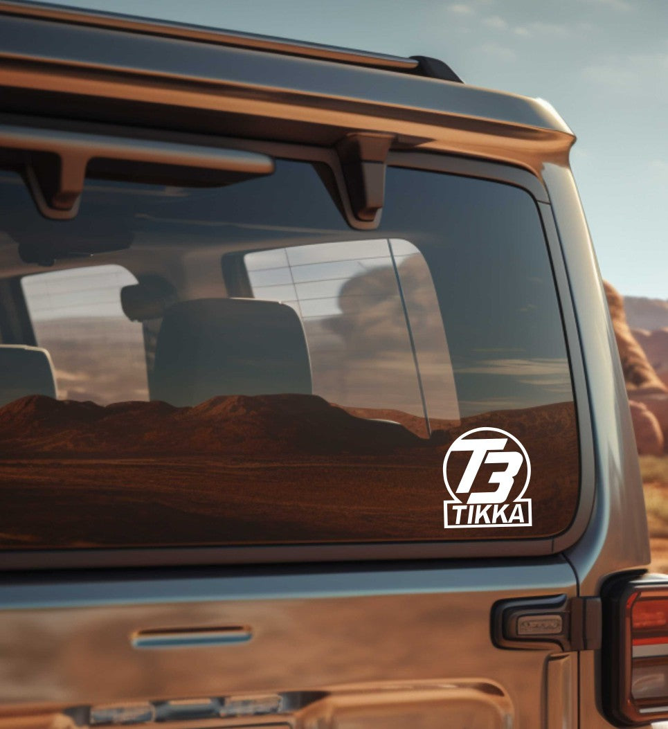 tikka decal, firearms decal sticker