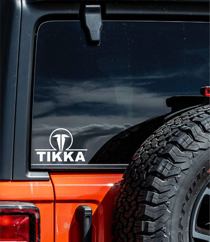 tikka decal, sticker, firearm decal