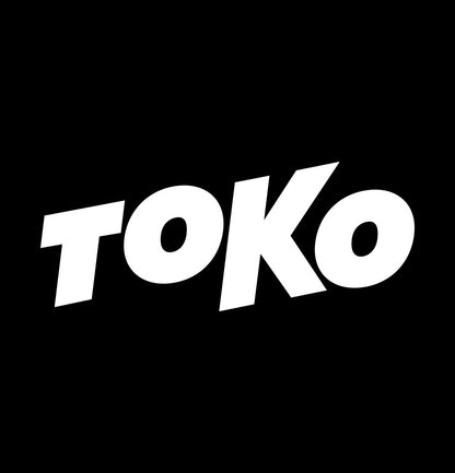 Toko decal, ski snowboard decal, car decal sticker