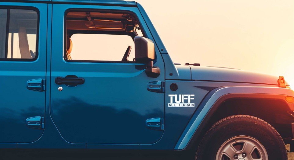 Tuff All Terrain decal, sticker