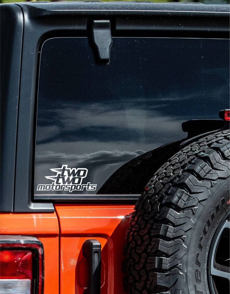 Two Two Motorsports decal, sticker