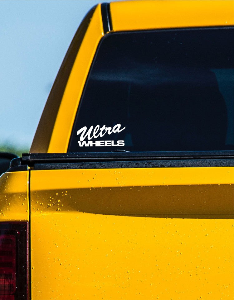 Ultra Wheels decal, sticker