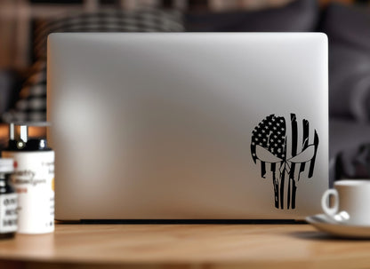 US Flag Punisher decal
