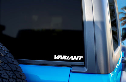 Variant Wheels decal, sticker