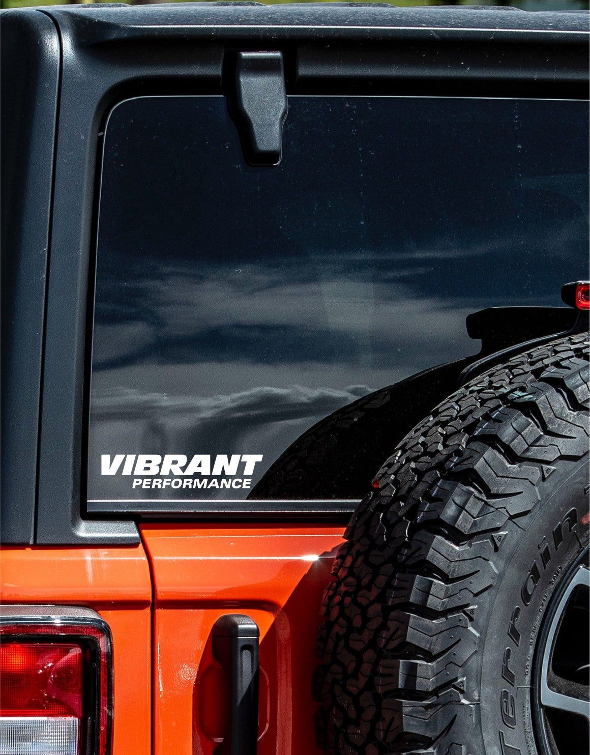 Vibrant decal, sticker