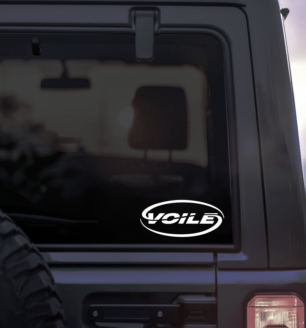 Voile decal, ski snowboard decal, car decal sticker