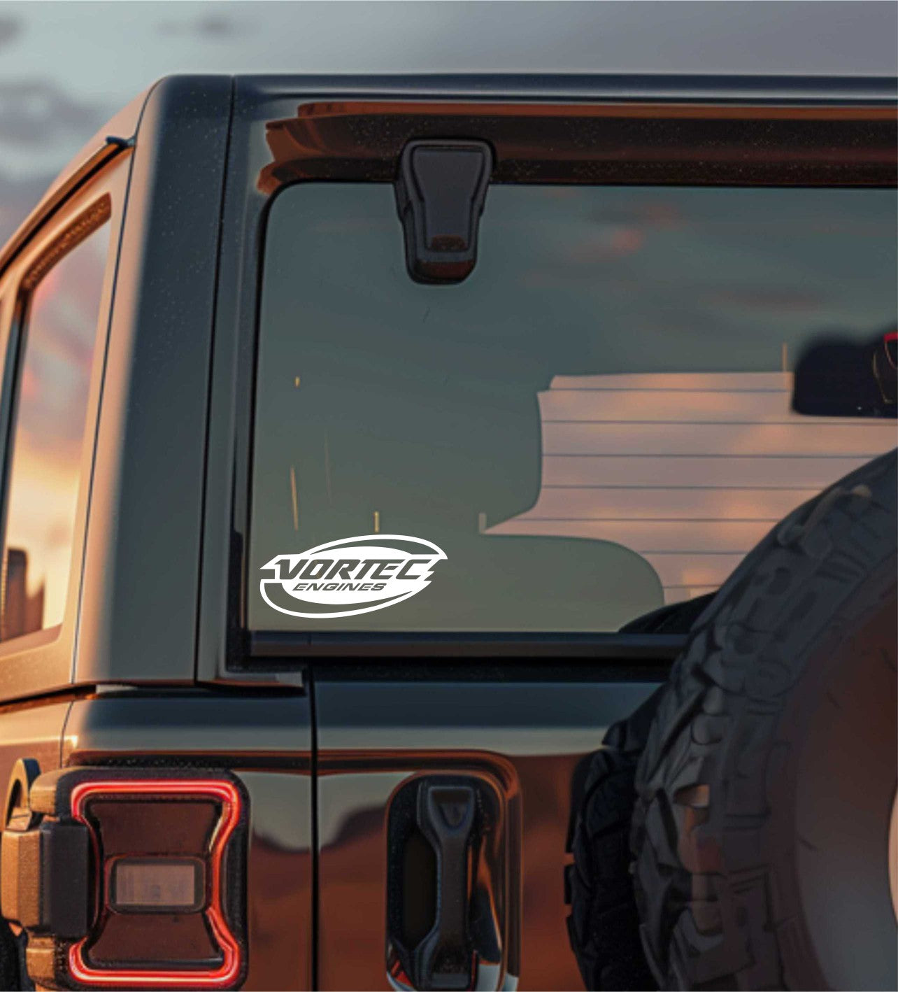 Vortec Engines decal, sticker