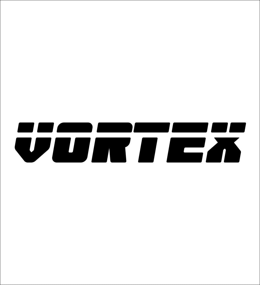 Vortex Sticker Vortex decal – North 49 Decals